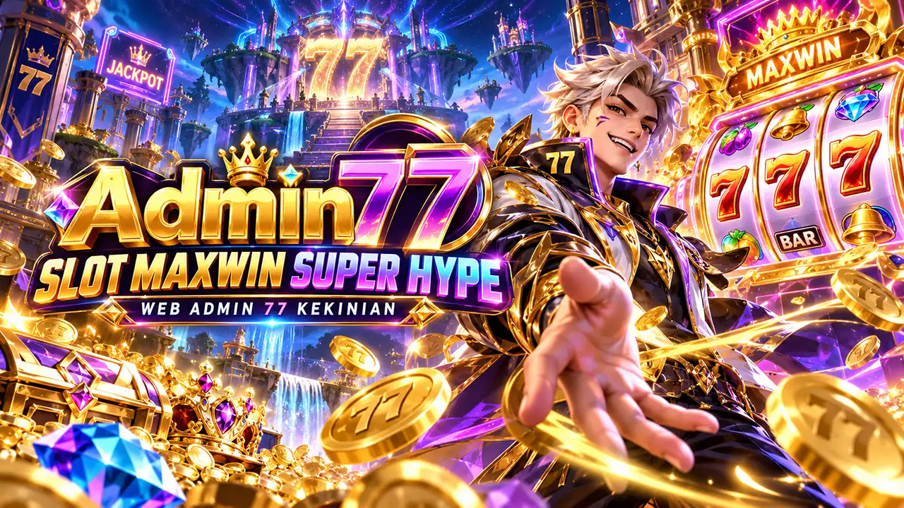 Banner Admin77 | Slot Maxwin Super Hype Web Admin 77 Kekinian